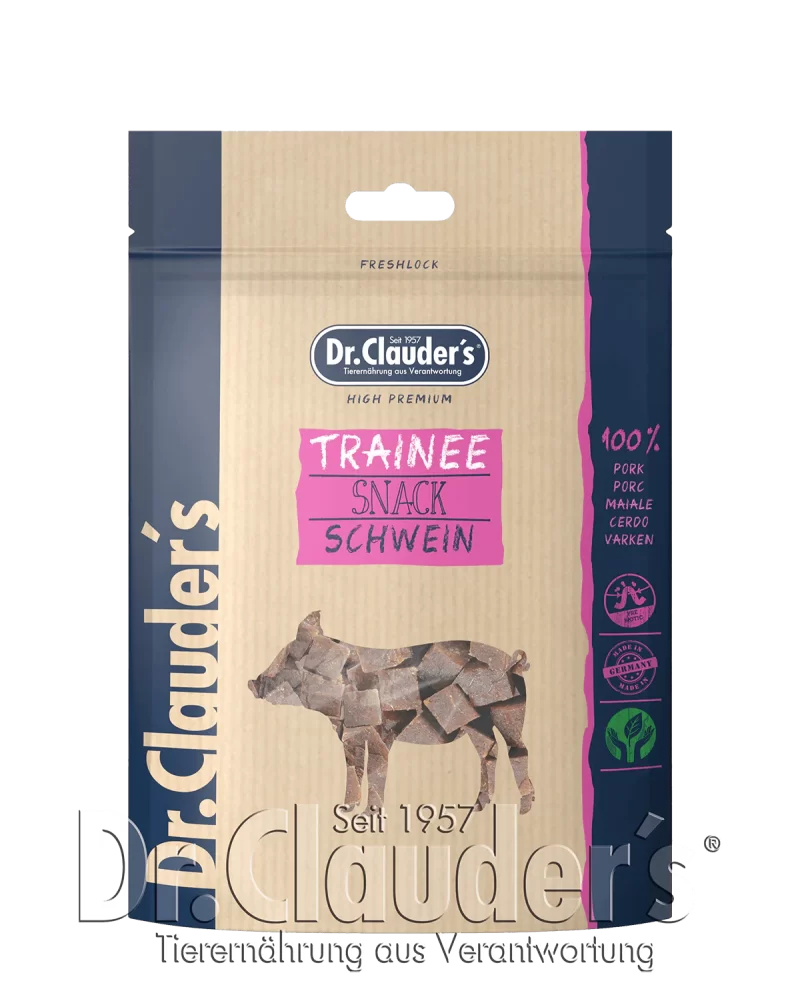 DR CLAUDER’S – TRAINEE SNACK MAIALE – 80 GR.