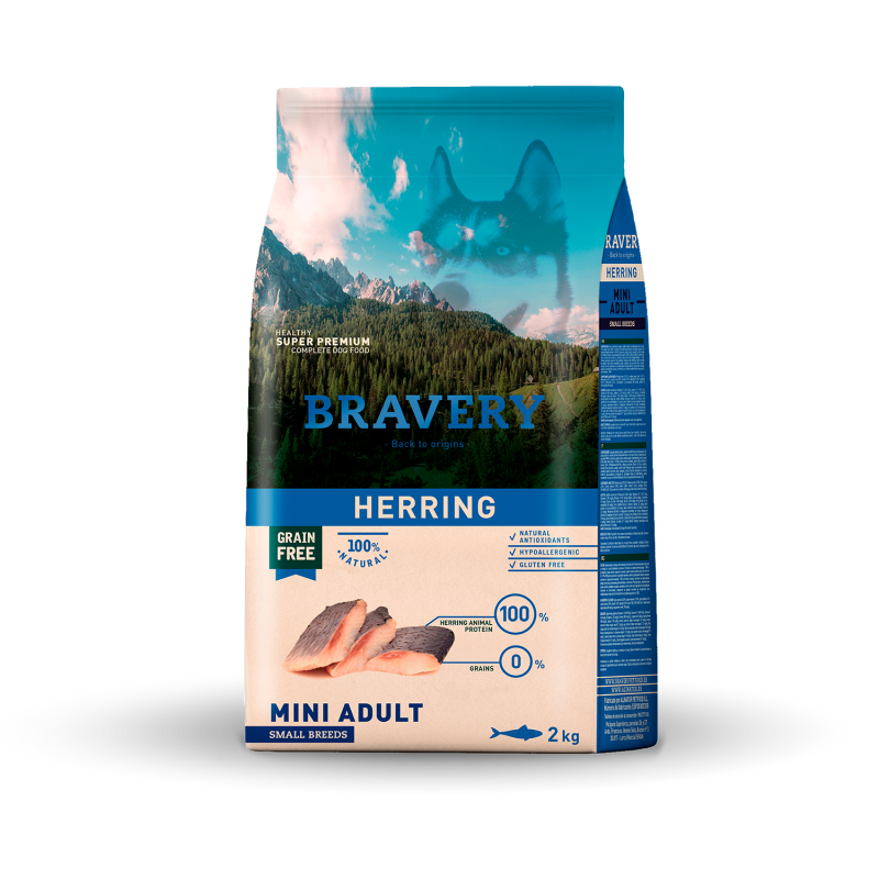 BRAVERY – ARINGA GRAIN FREE – TAGLIA MINI