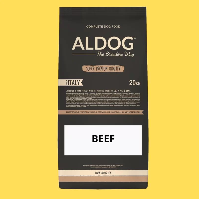 AL DOG – MANZO E RISO – KG. 20