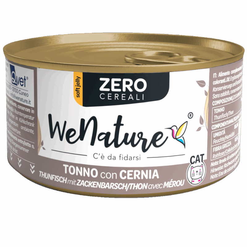 WENATURE – TONNO E CERNIA – 85GR.