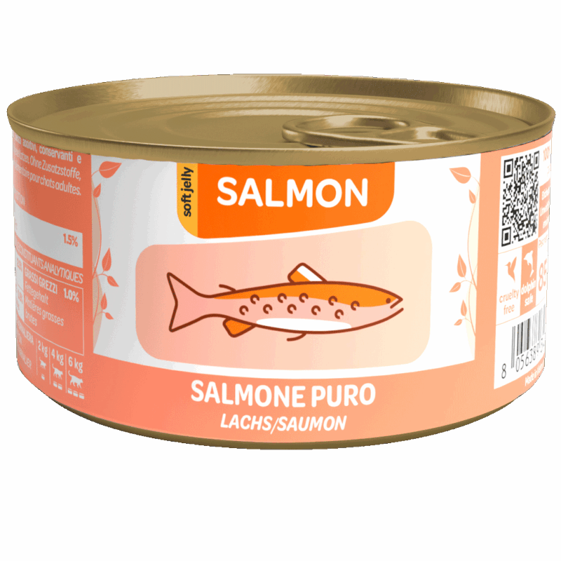WENATURE – SALMONE PURO – 85 GR.