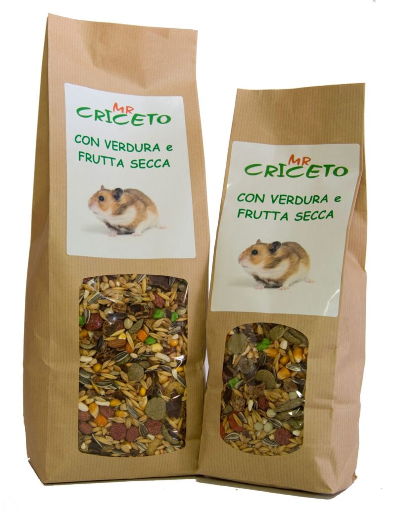 MR. CRICETO CON FRUTTA E VERDURA 400 GR.