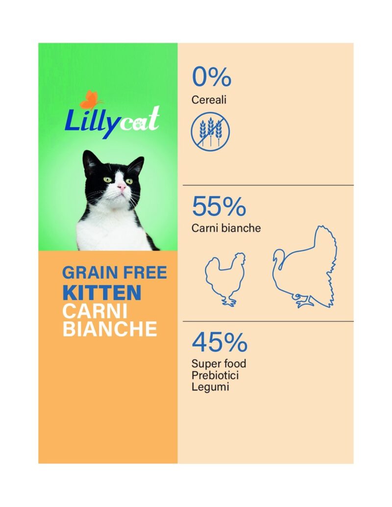 LILLY CAT – KITTEN CARNI BIANCHE – KG. 1,2