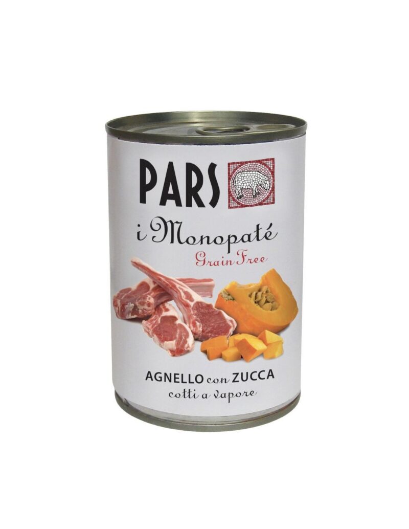 PARS – AGNELLO CON ZUCCA – 400GR.