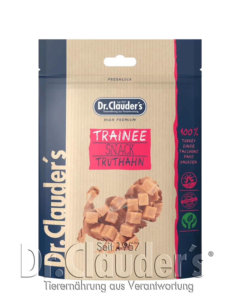 DR CLAUDER’S – SNACK CUBETTO DI TACCHINO – 80 GR.