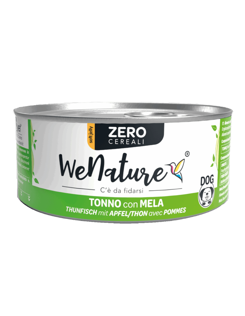 WENATURE – TONNO E MELA – 150 GR.